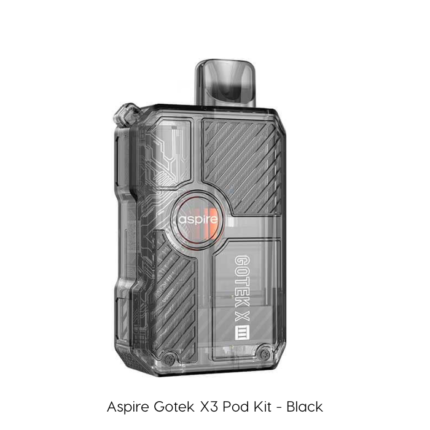 Aspire Gotek X3 Pod Vape Kit - Black