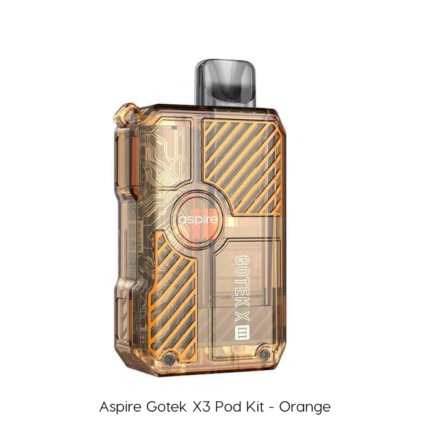 Aspire Gotek X3 Pod Vape Kit - Orange